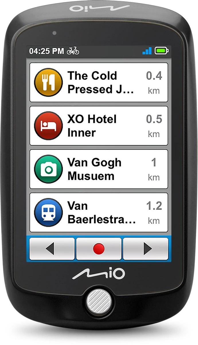 Mio Cyclo 220 Fietscomputer - Fietsnavigatie - Zwart 13 Mio Cyclo 220 Fietscomputer - Fietsnavigatie - Zwart - Afbeelding 11