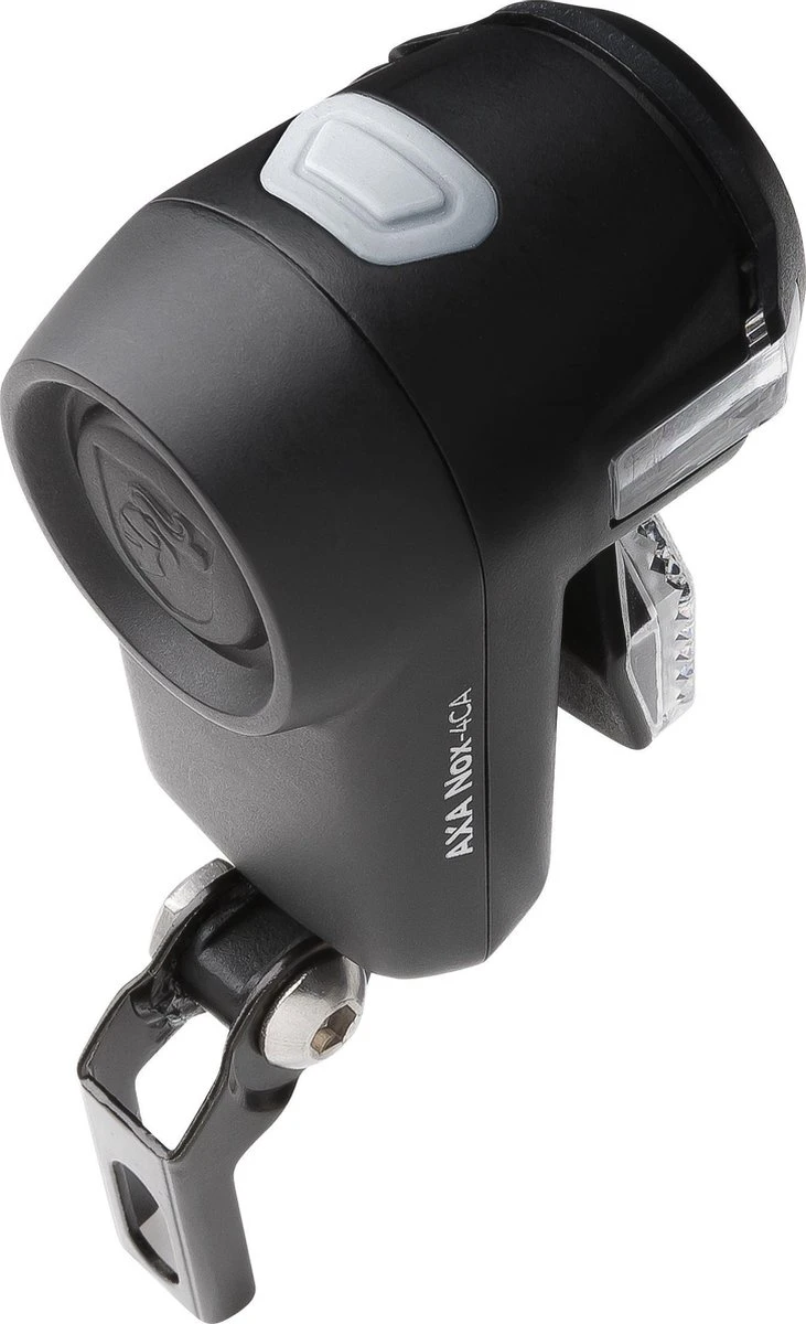 AXA Nox City 4 Lux - Fietslamp Voorlicht - LED Koplamp - Fietsverlichting Op Batterij - Auto/Off - Zwart 6 AXA Nox City 4 Lux - Fietslamp Voorlicht - LED Koplamp - Fietsverlichting Op Batterij - Auto/Off - Zwart - Afbeelding 4