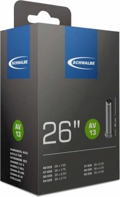 Schwalbe Binnenband - AV13 - 26 Inch X 1.50 - 2.40 - Auto Ventiel - 40mm -Fietsenwinkel 736x1200 2