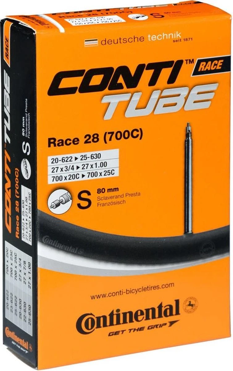 Continental Binnenband Race 28 Binnenband - 27 X 3/4-1.00 (20-622/25-630) Fv 80 Mm 3 Continental Binnenband Race 28 Binnenband - 27 X 3/4-1.00 (20-622/25-630) Fv 80 Mm