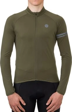 AGU Thermo Fietsshirt Lange Mouwen Essential Heren - Army Green - XL 16 AGU Thermo Fietsshirt Lange Mouwen Essential Heren - Army Green - XL -Fietsenwinkel 773x1200