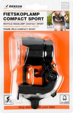Benson Fietskoplamp LED - Compact - Sport - Waterdicht - Wit -Fietsenwinkel 779x1200 3