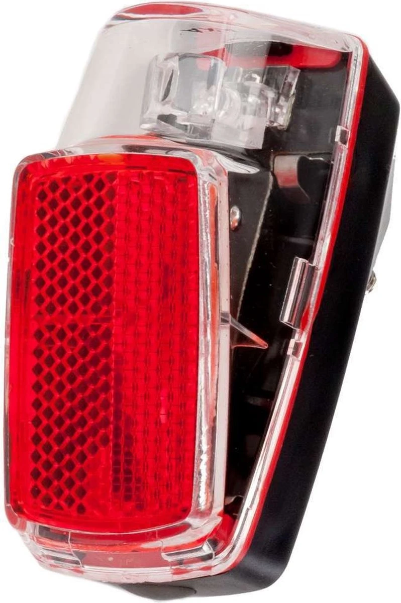 AXA Run Battery - Fiets Achterlicht - LED Fietsverlichting Op Batterij - Spatbord Montage – Rood 4 AXA Run Battery - Fiets Achterlicht - LED Fietsverlichting Op Batterij - Spatbord Montage – Rood - Afbeelding 2