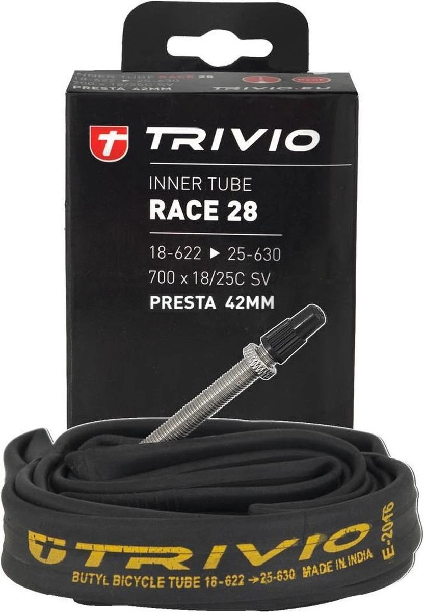 Trivio - Race Binnenband 700X18/25C SV 60MM Presta 4 Trivio - Race Binnenband 700X18/25C SV 60MM Presta - Afbeelding 2