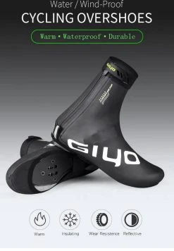 Giyo Overschoenen - Maat 44/45 (XL) - 1 Paar - Mountainbike - Wielrennen - Zwart - Wind En Waterdicht - Waterproof - Regen - Vorst 17 Giyo Overschoenen - Maat 44/45 (XL) - 1 Paar - Mountainbike - Wielrennen - Zwart - Wind En Waterdicht - Waterproof - Regen - Vorst -Fietsenwinkel 833x1200 2