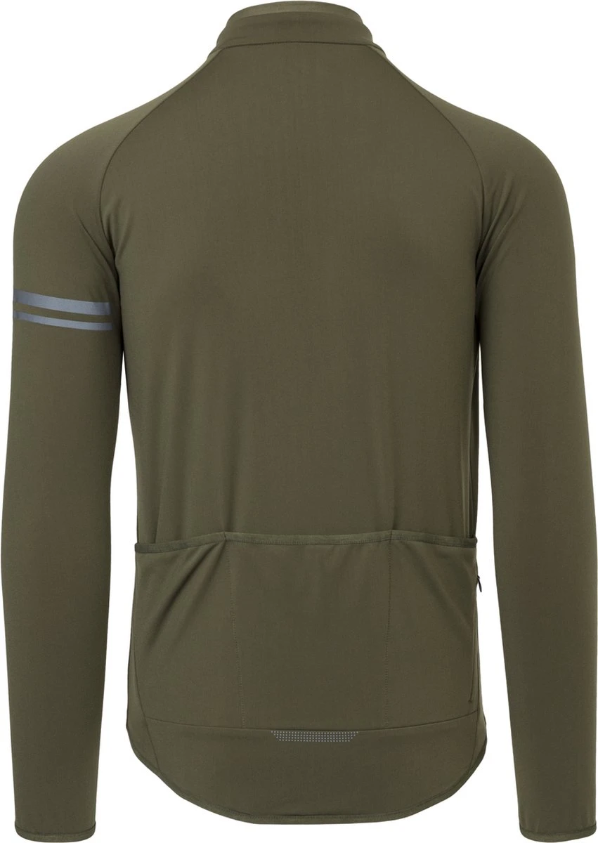 AGU Thermo Fietsshirt Lange Mouwen Essential Heren - Army Green - XL 4 AGU Thermo Fietsshirt Lange Mouwen Essential Heren - Army Green - XL - Afbeelding 2