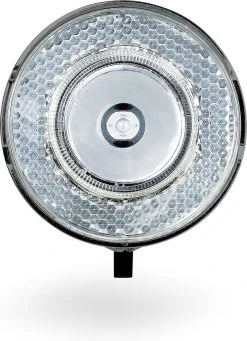 AXA 706 15 Lux - Fietslamp Voorlicht - LED Koplamp - Fietsverlichting Op Batterij - Chrome -Fietsenwinkel 870x1200