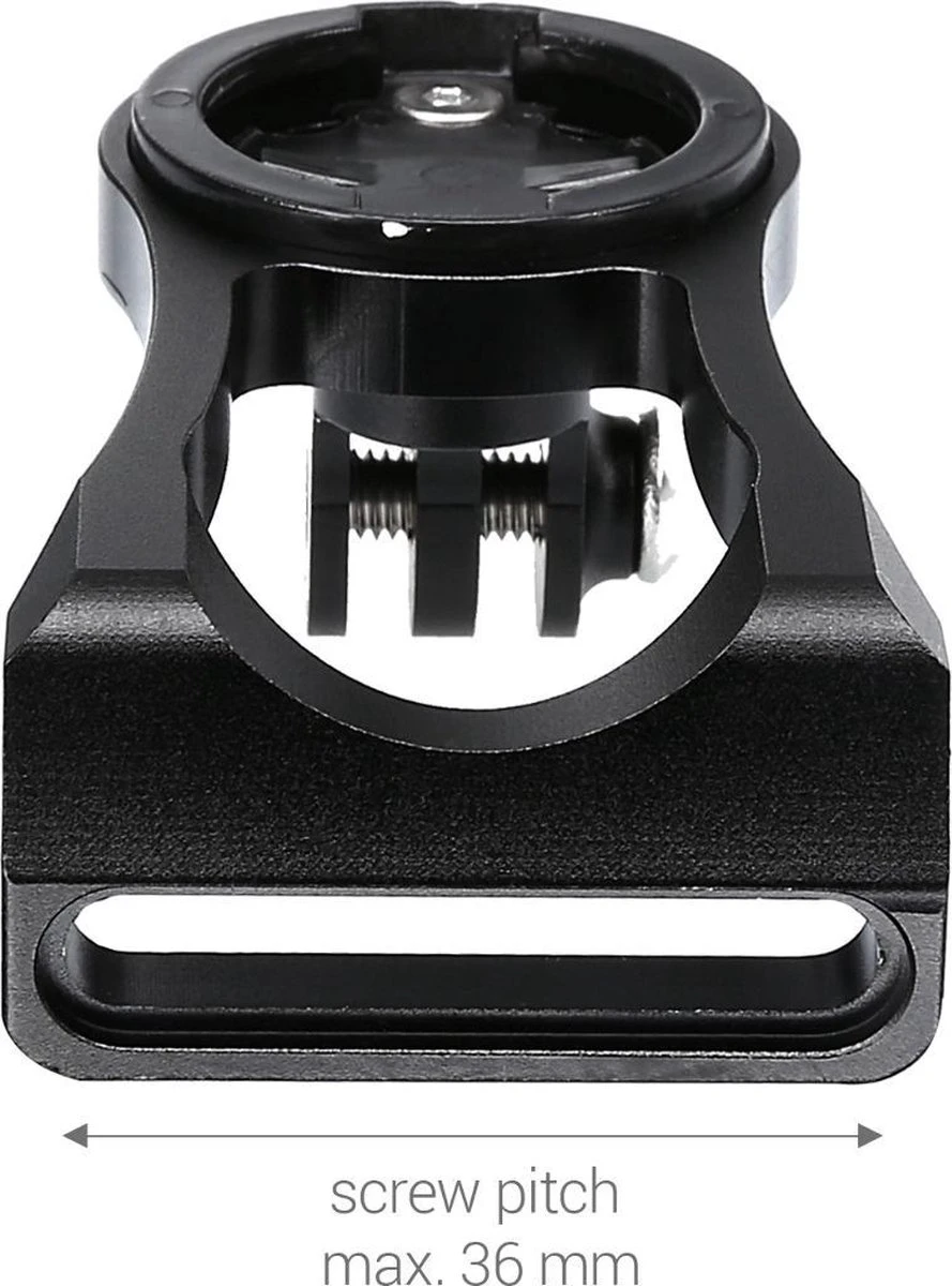 Kwmobile Houder Voor Garmin Edge / Bryton Rider / CatEye - Fietshouder Voor Navigatiesysteem - Stuurhouder In Zwart 5 Kwmobile Houder Voor Garmin Edge / Bryton Rider / CatEye - Fietshouder Voor Navigatiesysteem - Stuurhouder In Zwart - Afbeelding 3