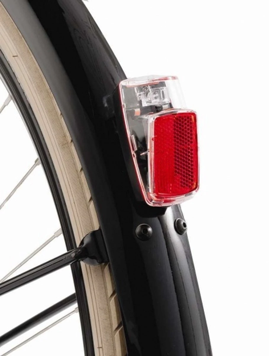AXA Run Battery - Fiets Achterlicht - LED Fietsverlichting Op Batterij - Spatbord Montage – Rood 6 AXA Run Battery - Fiets Achterlicht - LED Fietsverlichting Op Batterij - Spatbord Montage – Rood - Afbeelding 4