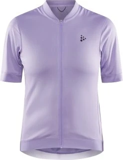 Craft - CORE Essence Jersey Regular Fit W - Fietsjersey - Paars - Dames - Maat M